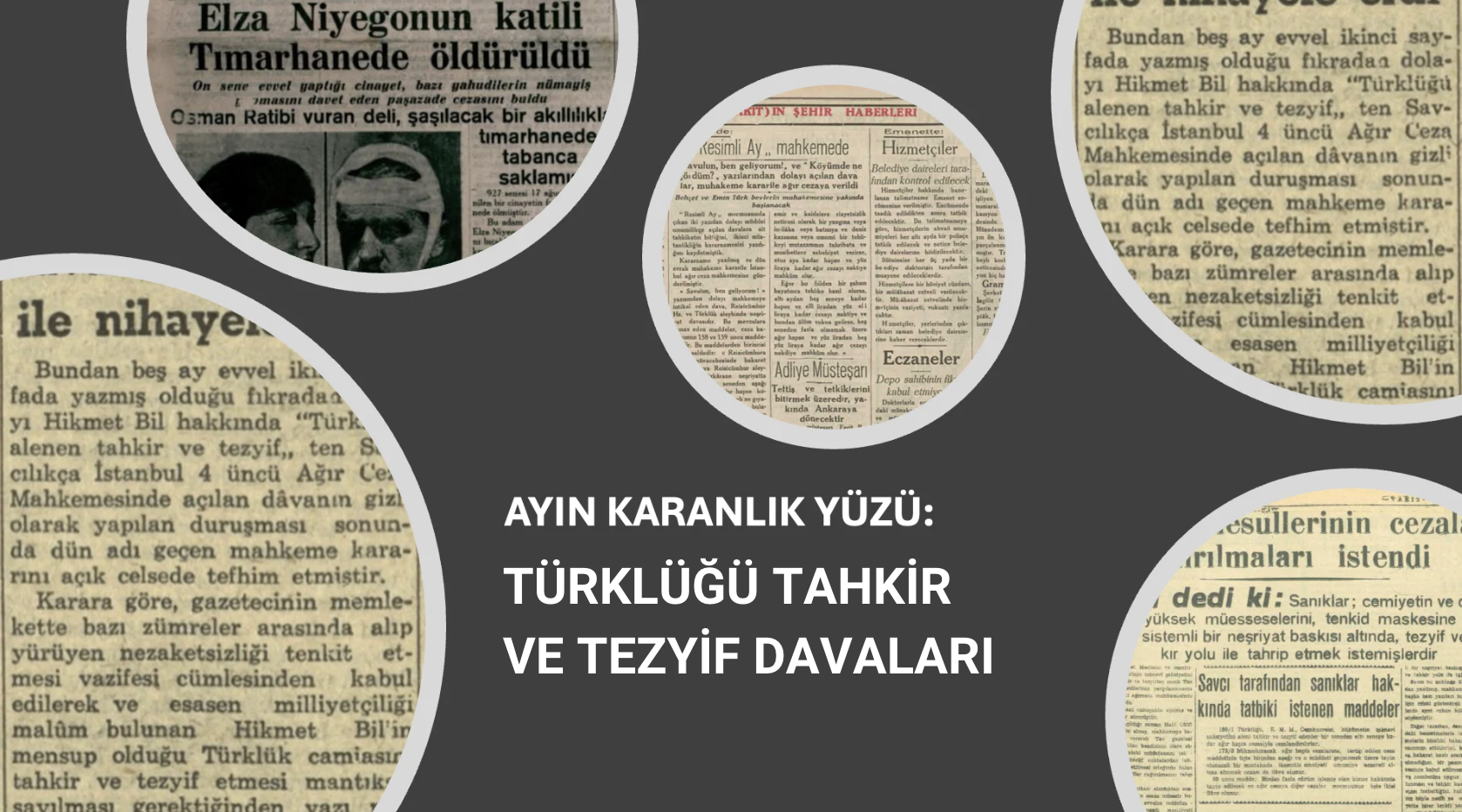 Ayın Karanlık Yüzü: “Türklüğü Tahkir ve Tezyif Davaları” - Ayşe Hür