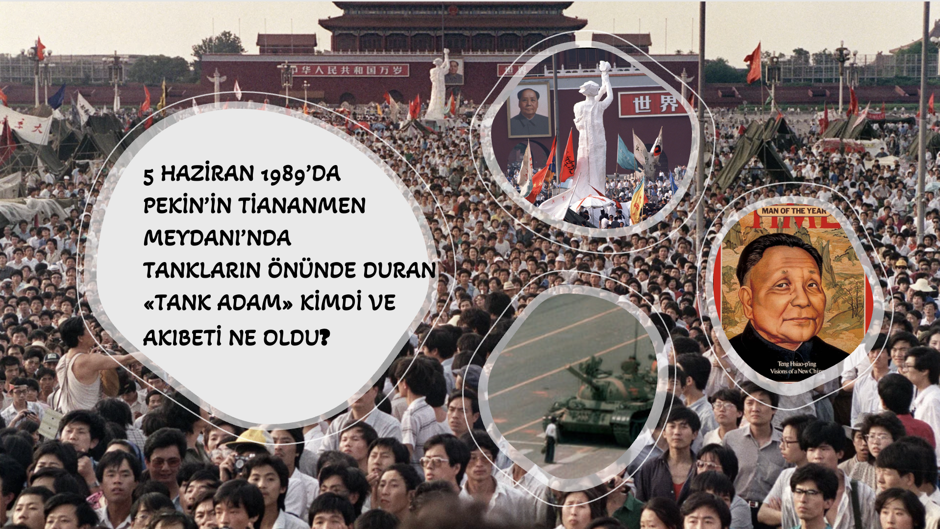 Sivil Direniş Tarihinden: 5 Haziran 1989'da Pekin'in Tiananmen Meydanı'nda Tankların Önünde Duran Adam Kimdi ve Akıbeti Ne Oldu? - Ayşe Hür
