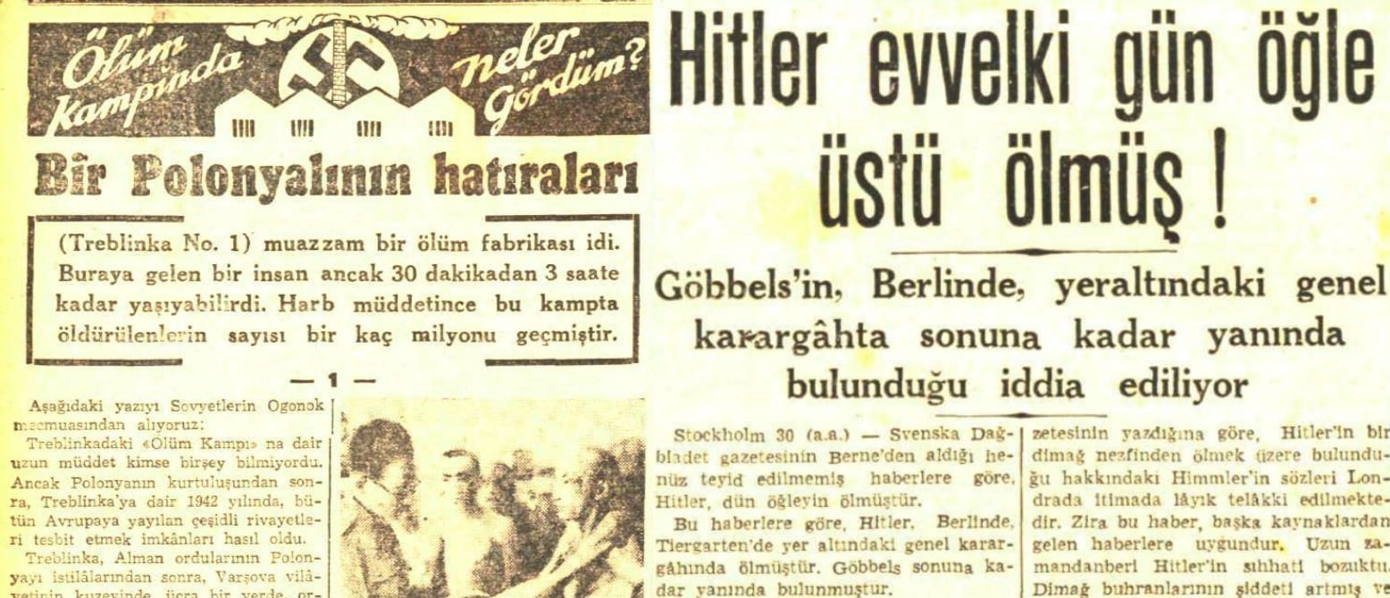 71 yıl önce: “Hitler evvelki gün öğle üstü ölmüş!” – Serdar Korucu