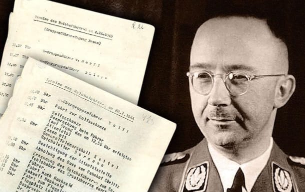 Yahudi soykırımının planlayıcısı Himmler’in kayıp ajandası bulundu