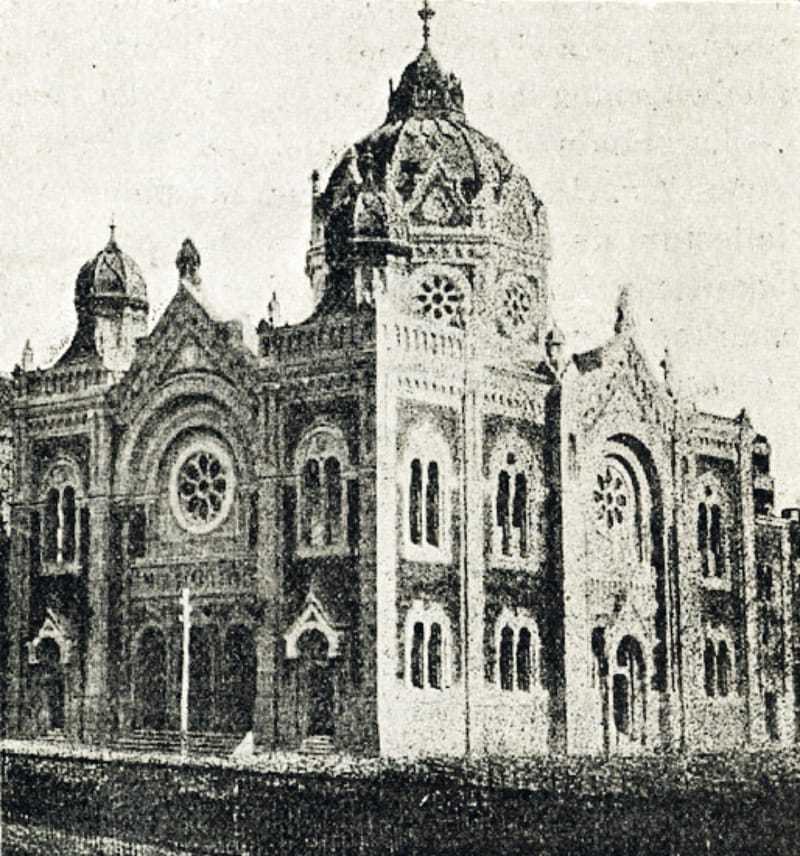 Kristallnacht ve Viyana Sefarad Sinagogu