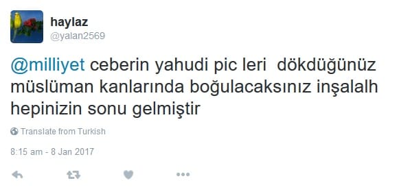 İsrail’de 4 Asker Öldürüldü, Antisemit Twitter Kullanıcıları Sevindi – Serdar Korucu