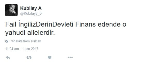 Reina Saldırısı Ardından Antisemit Mesajlar – Serdar Korucu