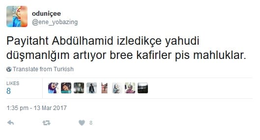 Antisemit Mesajlar Payitaht’ın 4. Bölümü Üzerinden Sürdü – Serdar Korucu