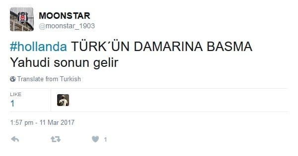 Twitter’ın Antisemitleri Hollanda Krizinde Klavye Başında – Serdar Korucu
