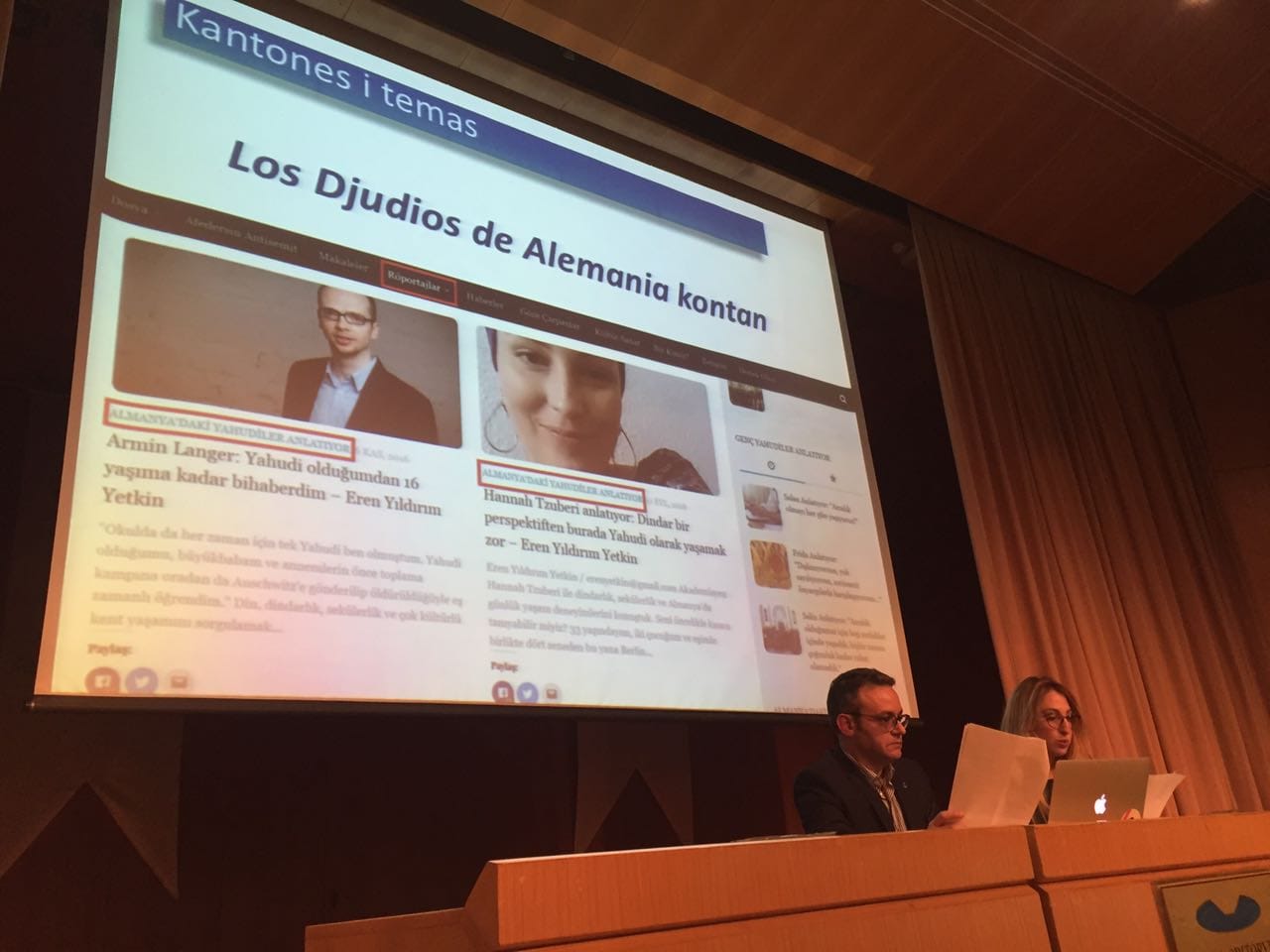 Avlaremoz, Judeo Espanyol Sahnesindeydi