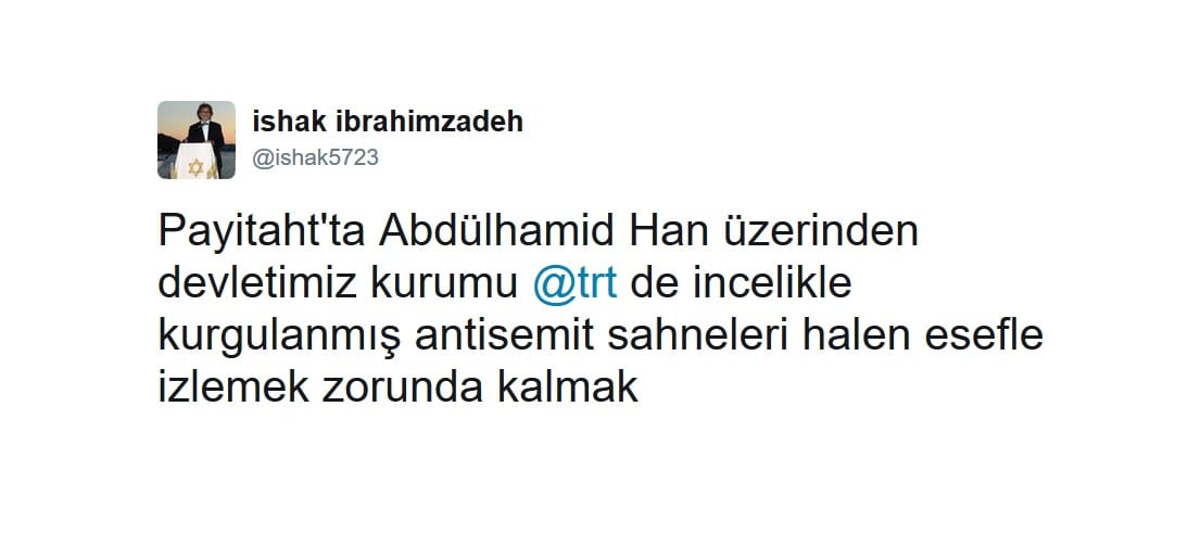 Türk Yahudi Toplumu Başkanı’ndan TRT’ye Antisemitizm Uyarısı – Serdar Korucu