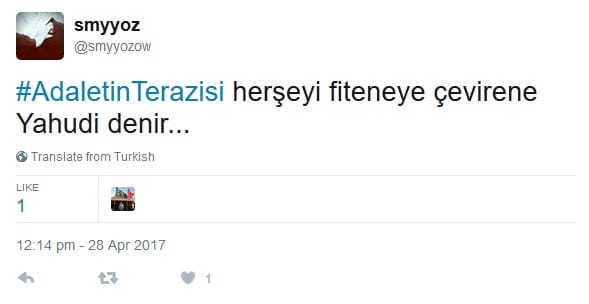 Payitaht Abdülhamid’in #AdaletinTerazisi Etiketi Üzerinden Antisemitizm – Serdar Korucu