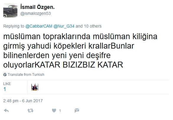 Katar Krizi Üzerinden Antisemitizm – Serdar Korucu