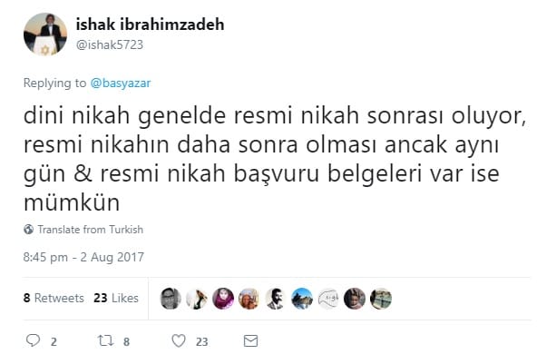 Nikah Tartışmasına Yahudi Toplumundan Yanıt – Serdar Korucu