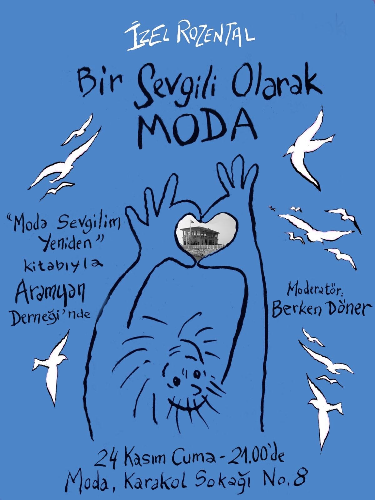 İzel Rozental Aramyan Derneği’nde Okurlarıyla Söyleşiyor