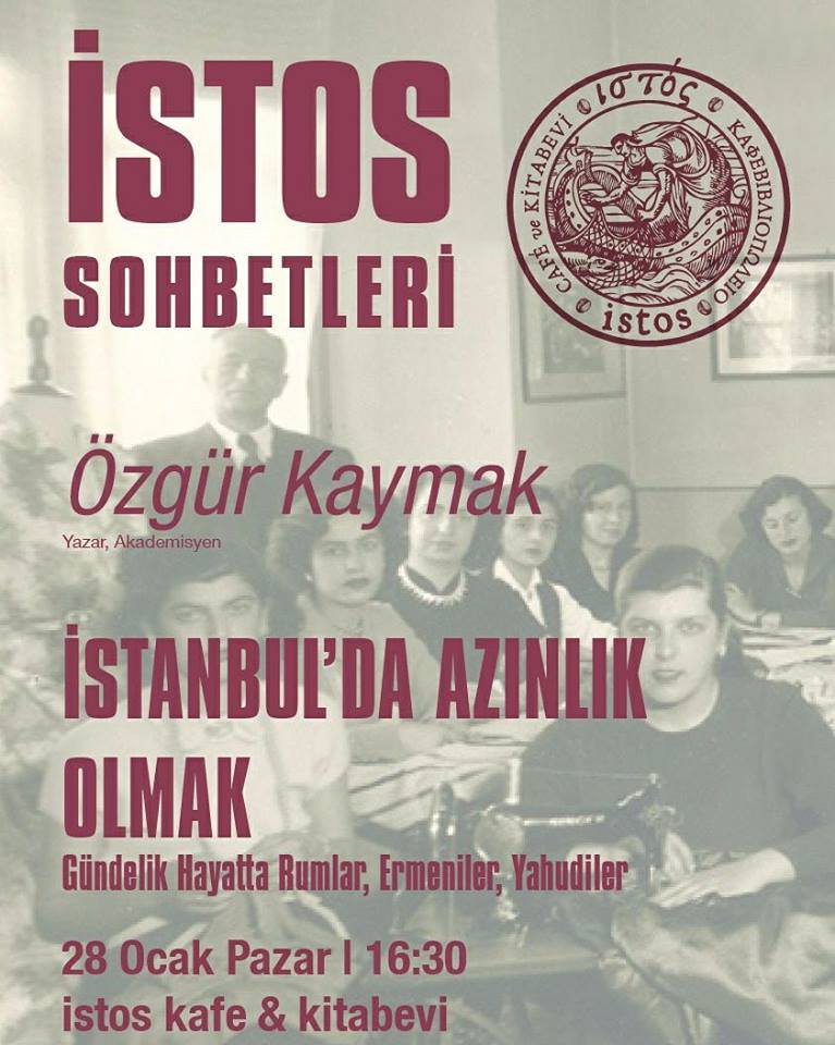 İstos Sohbetleri’nin bu hafta: “İstanbul’da Azınlık Olmak”