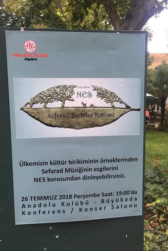 Nes Sefarad Korosu Büyükada’da