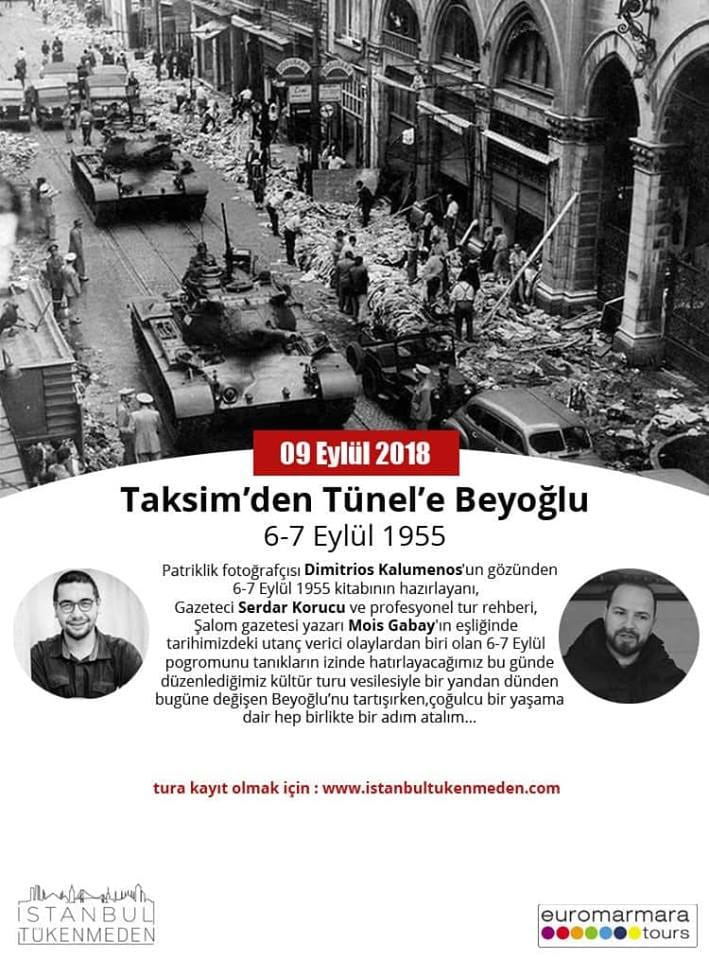 Avlaremoz Yazarlarıyla Beyoğlu’nda 6-7 Eylül’ün İzinde
