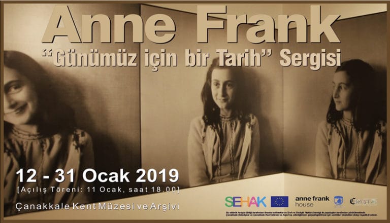 Günümüz için bir Tarih: Anne Frank Sergisi Çanakkale’de
