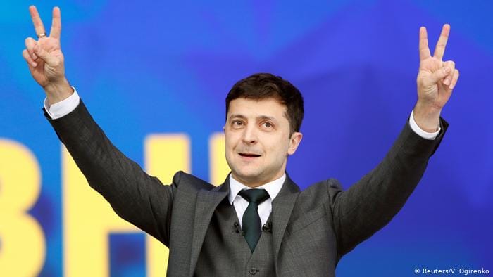 Ukrayna’nın Yeni Cumhurbaşkanı Yahudi Komedyen Zelensky