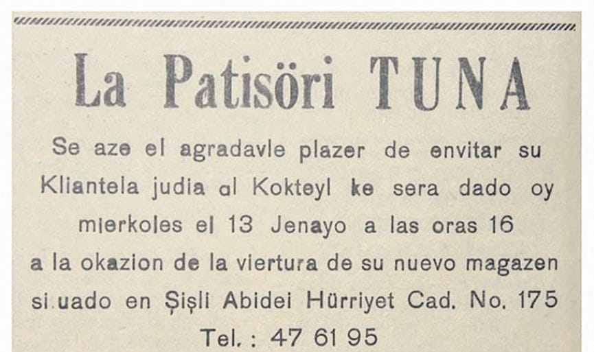 Ladino ilanlarda bir zamanlar İstanbul’da Yahudi yaşamı – 2