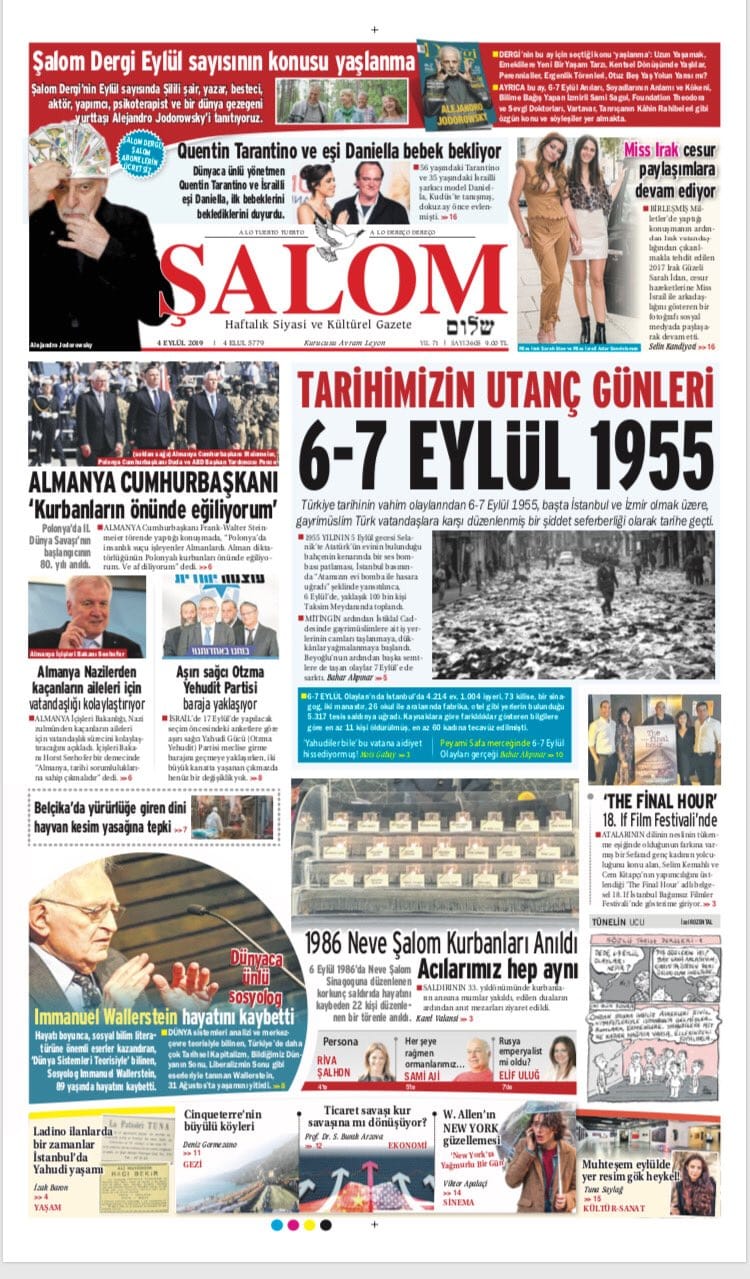 Şalom: ‘Gayrimüslim Türk Vatandaşları’