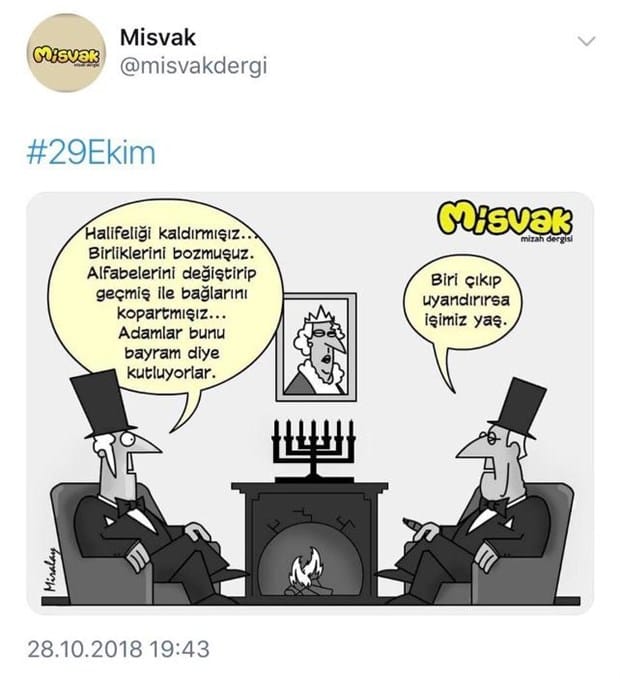 İBB Kendi Çalışanı Antisemit Misvak Karikatüristini Kovdu