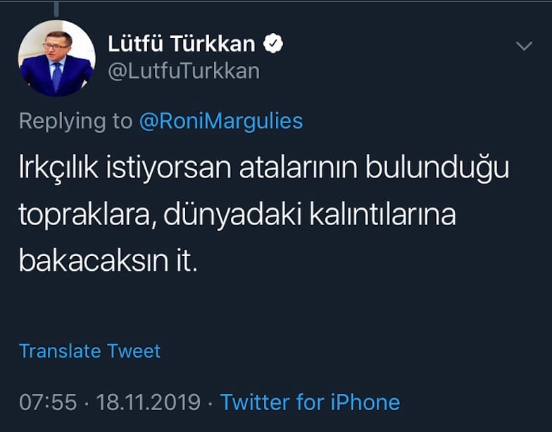 İYİ Partili Türkkan’dan Antisemitizmde Israr ve Küfür, Partisi Sessiz