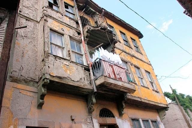 Yahudi Mahallesindeki kuşkulu yangın