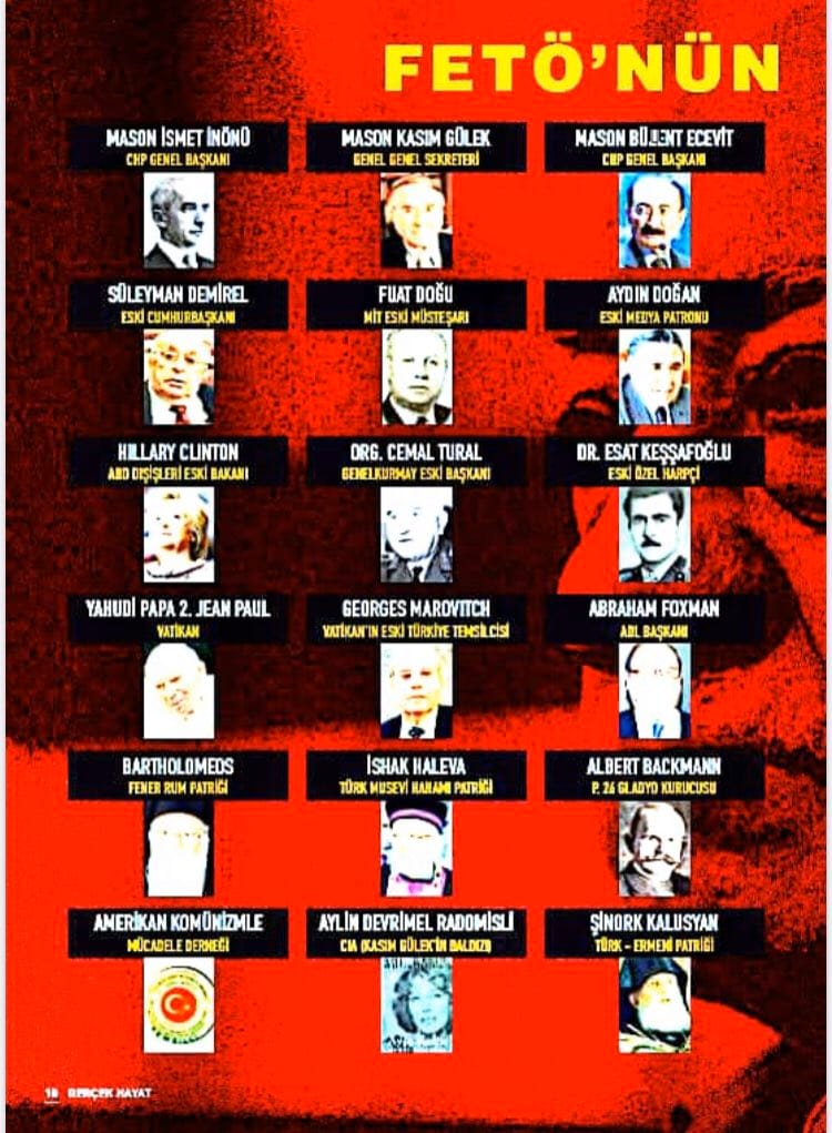 Gerçek Hayat Dergisinden Antisemit İftiralar