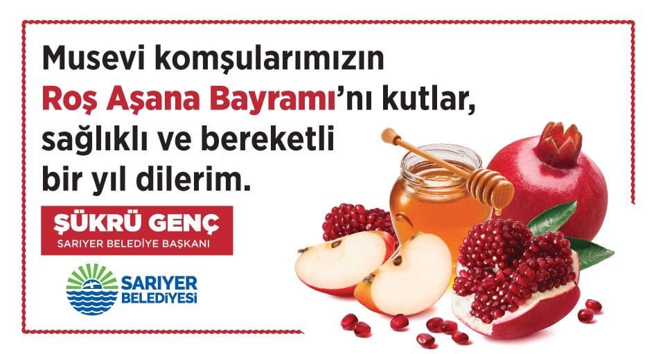 Türkiye’den Roş Aşana Kutlamaları
