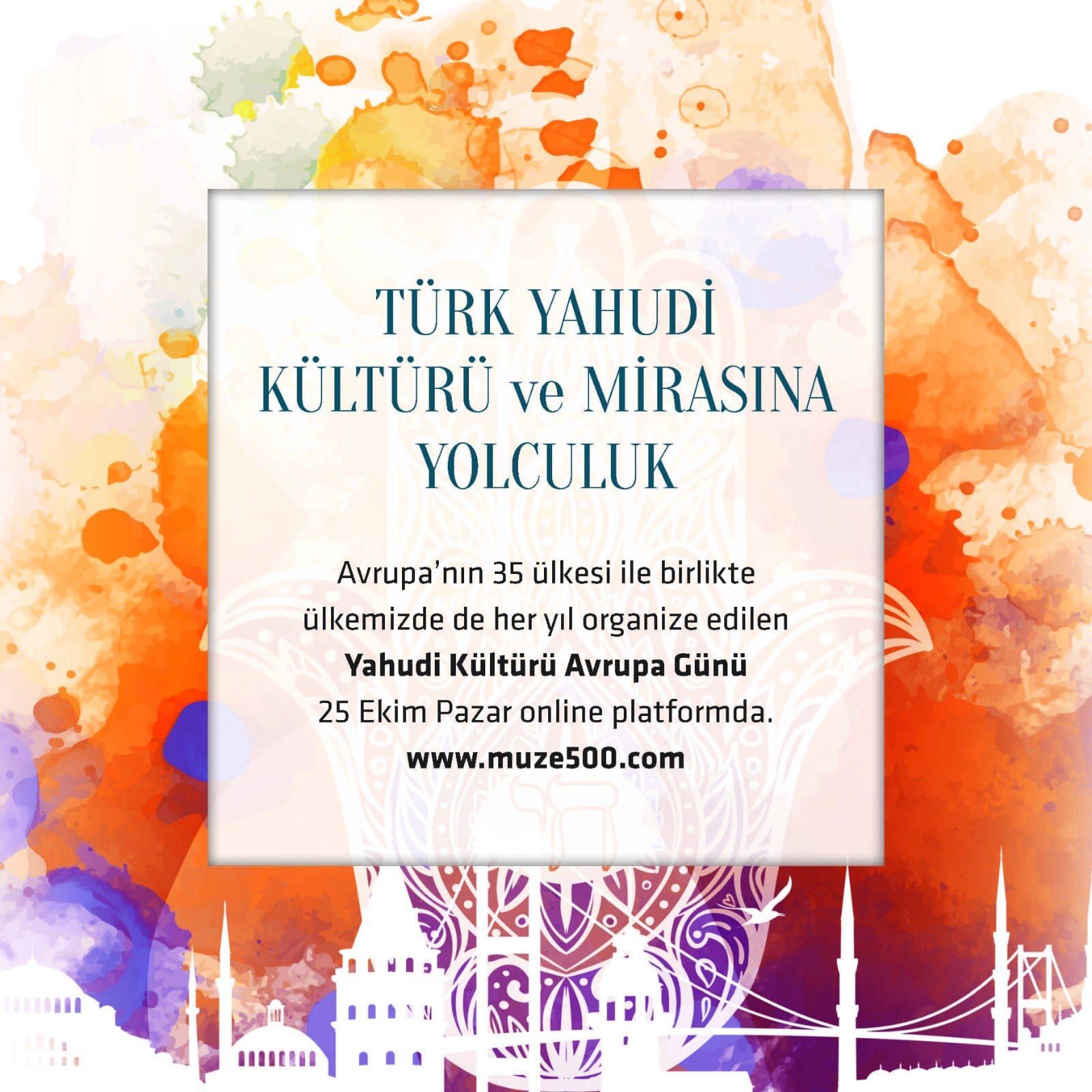 Yahudi Kültürü Avrupa Günü bu sene çevrimiçi gerçekleştiriliyor