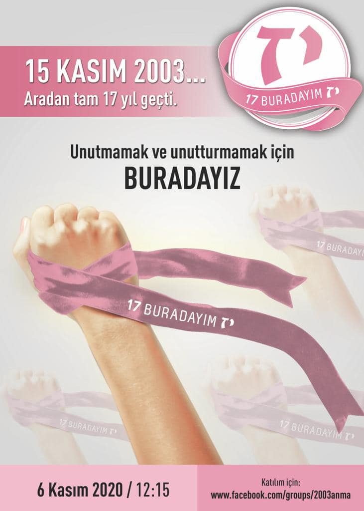 2003 Sinagog Saldırıları 17. Senesinde Anılıyor