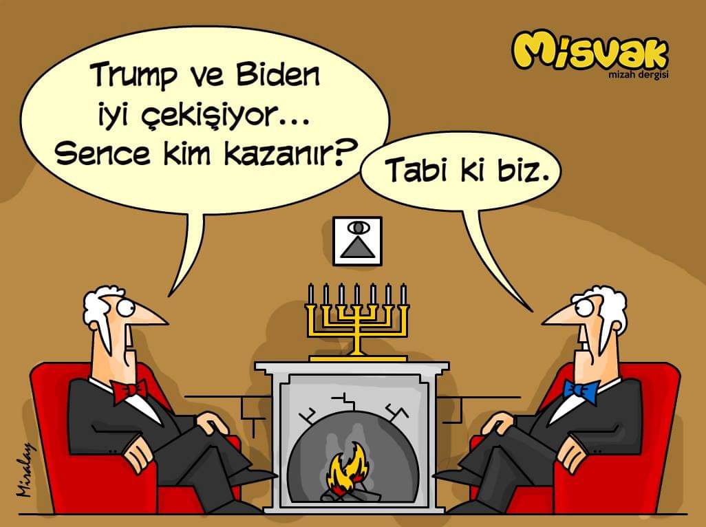 Misvak’tan Yine Antisemit Karikatür