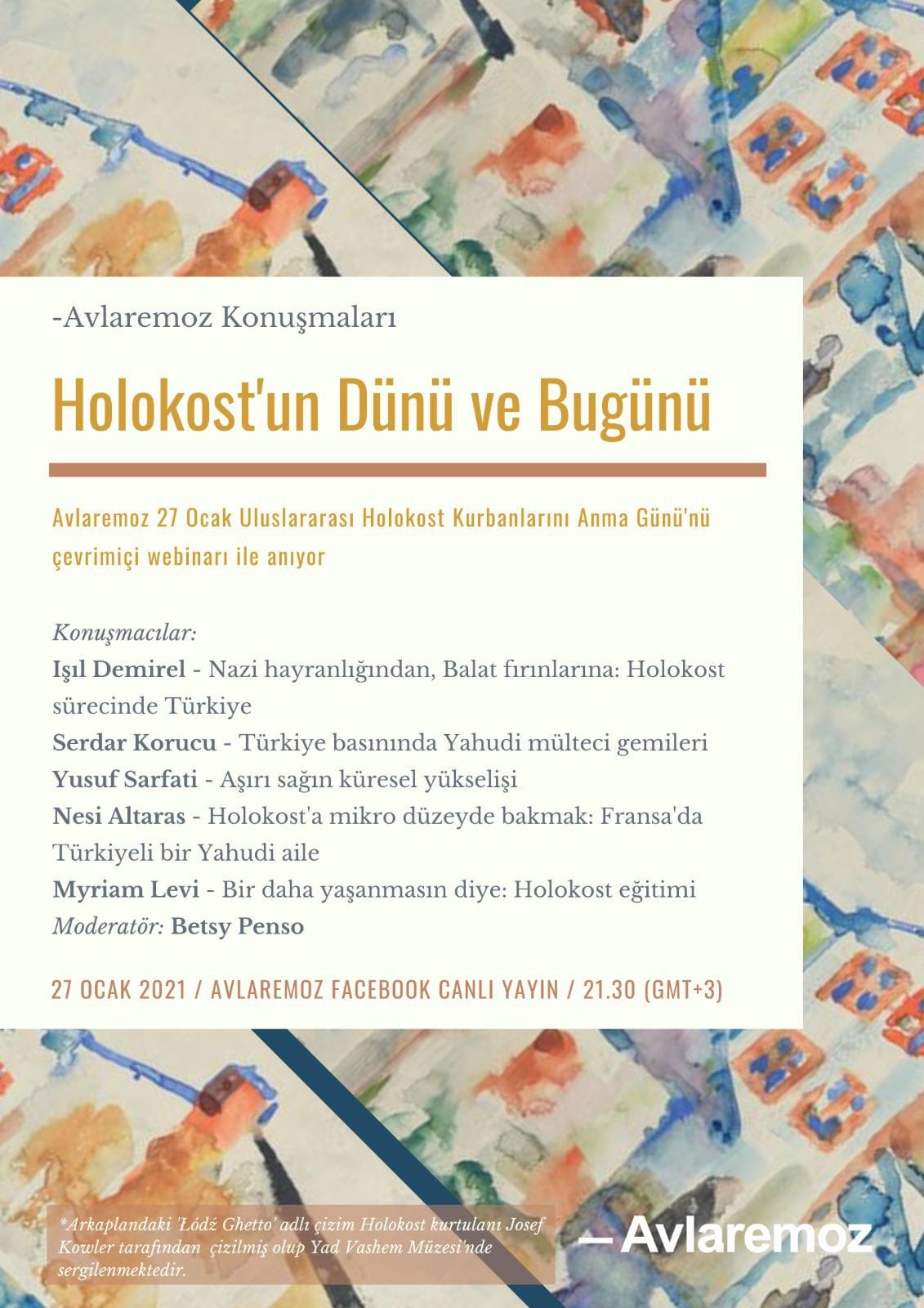 “Holokost’un Dünü ve Bugünü” panelimizden geriye kalanlar…