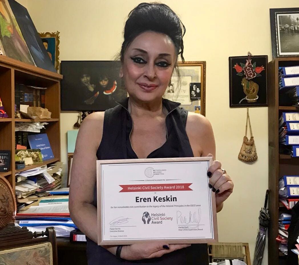 İnsan hakları savunucusu avukat Eren Keskin’e 6 yıl 3 ay hapis cezası verildi