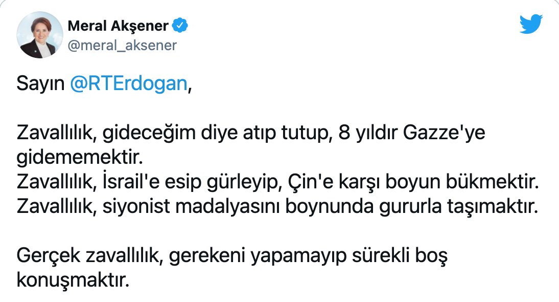 Akşener Yine ‘Madalya’ Uydurmasından Bahsetti