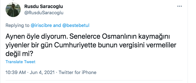 Şükrü Saracoğlu’nun torunu da kendisi gibi…