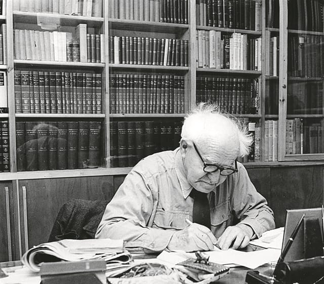 Ben Gurion’un Antik Yunanca Notları Gün Yüzüne Çıktı