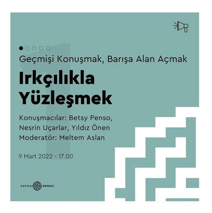 Hafıza Merkezi’nden yeni panel serisi: Irkçılıkla Yüzleşmek