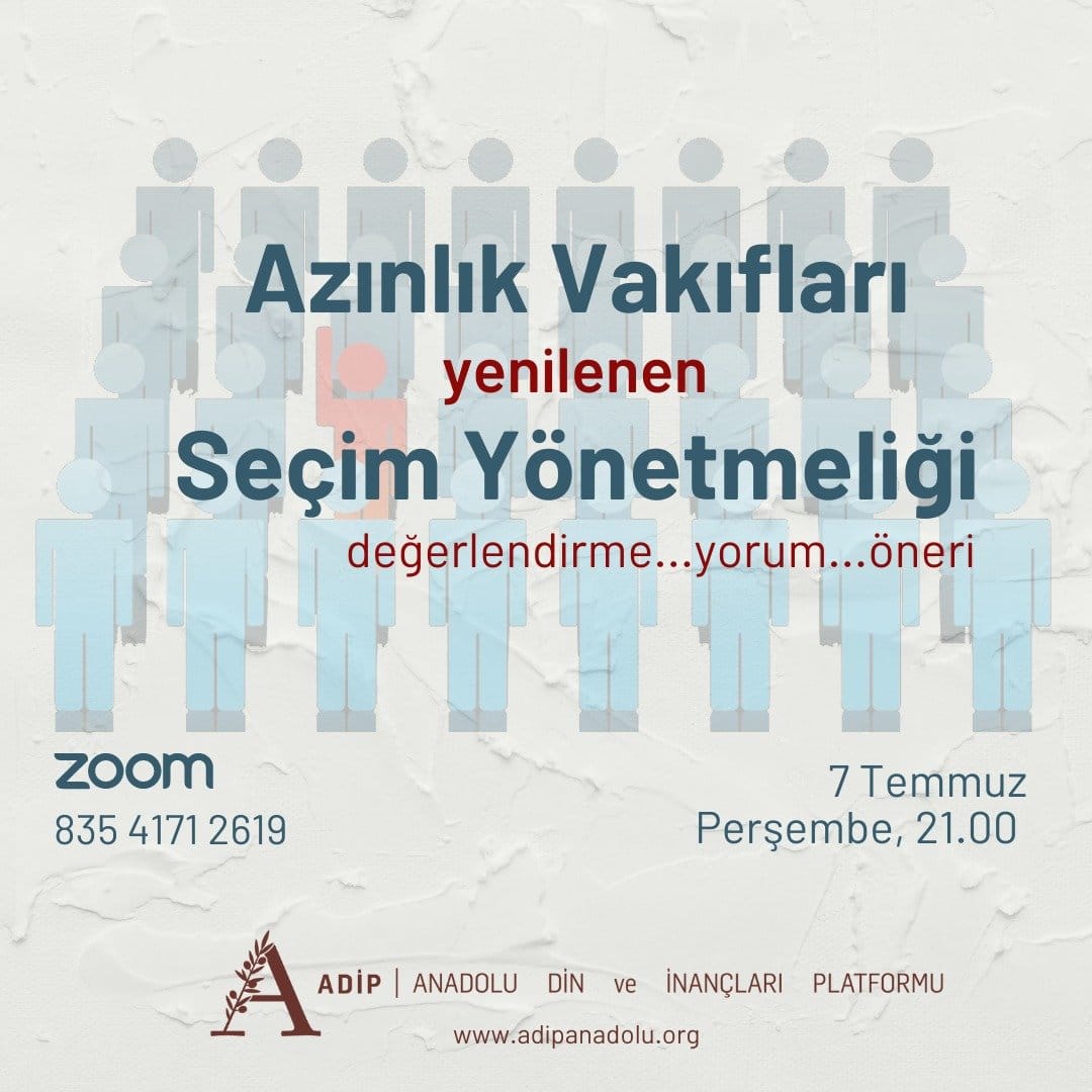 Azınlık Vakıfları Yenilenen Seçim Yönetmeliği Değerlendirme Toplantısı