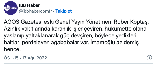 İmamoğlu ve Başlattığı Tartışma
