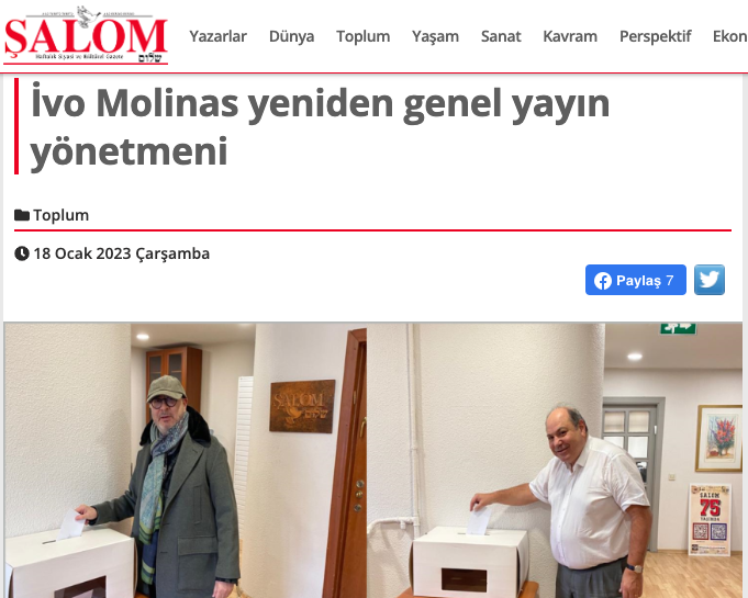 İşleri Kılıfına Uydurma Kültürü: Şalom Gazetesi’nde Seçim Varmış