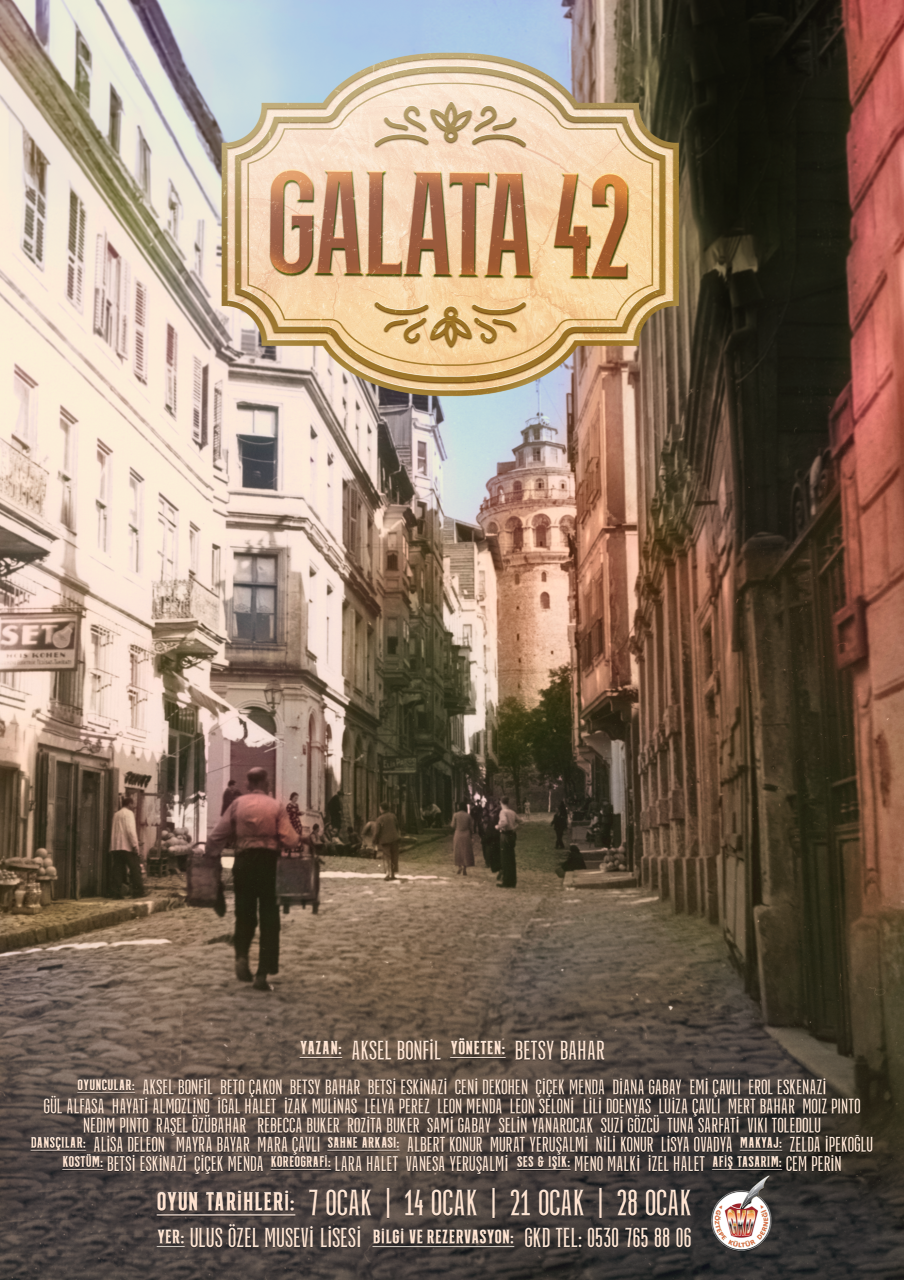 GKD Tiyatro ‘Galata 42’ ile  perde demeye hazırlanıyor