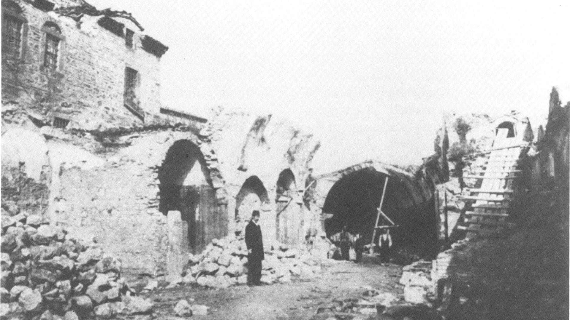 Yahudi arşivlerinde 10 Temmuz 1894 İstanbul Depremi