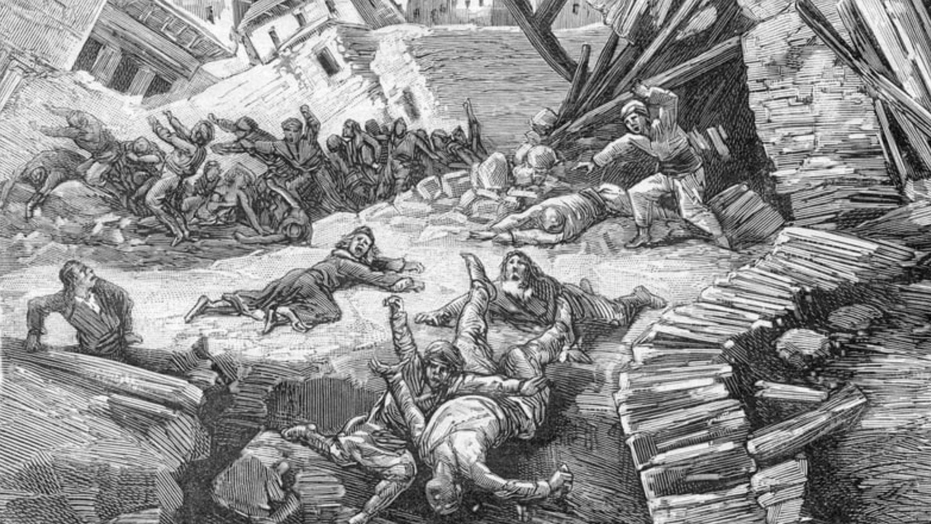 Alyans arşivlerinde 3 Nisan 1881 Sakız Adası Depremi