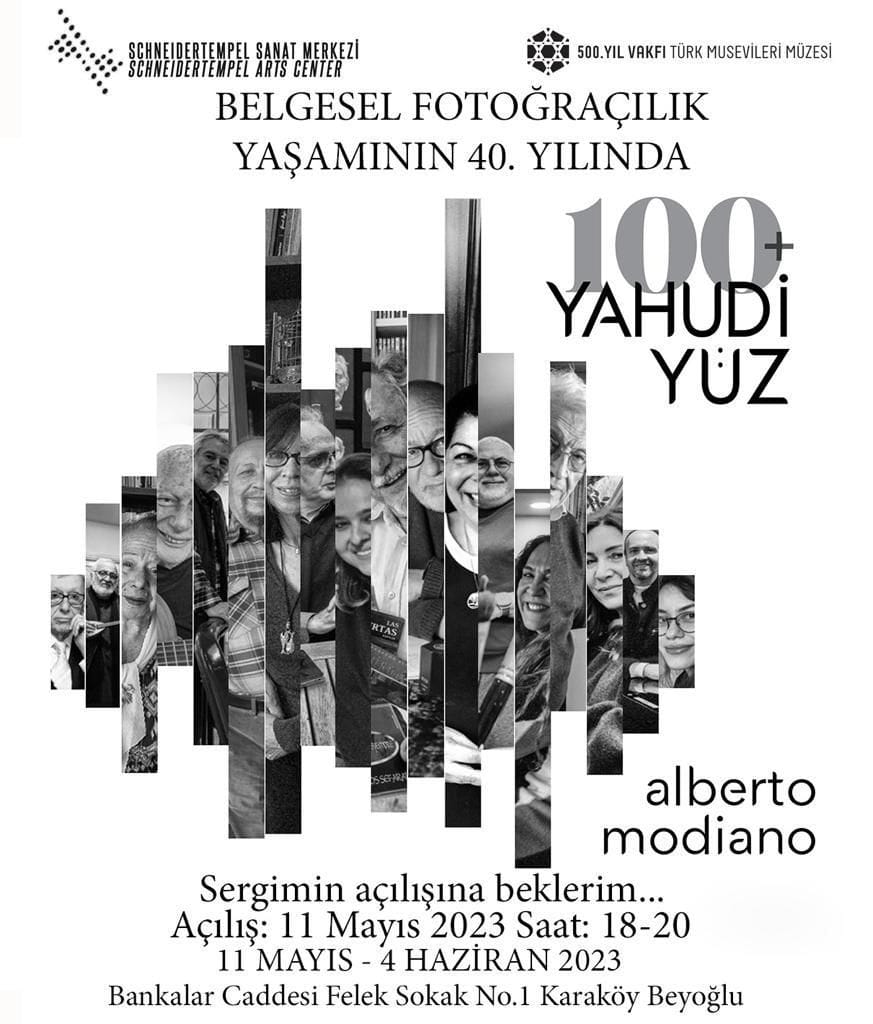 Bu Akşam: 100 Yahudi Yüz Sergisi Açılıyor