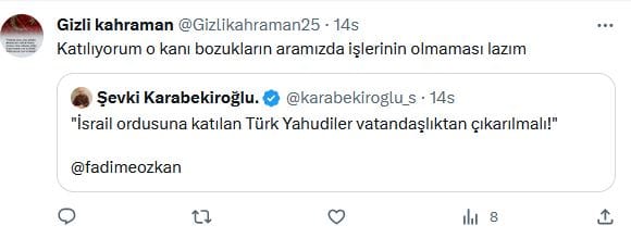 #TürkYahudiler Üzerinden Antisemit Mesajlar – Serdar Korucu