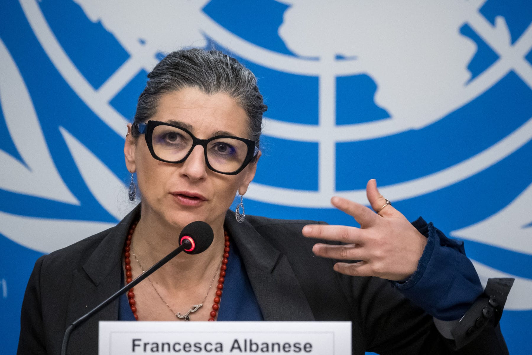 Antisemitizm ile suçlanan BM Filistin Raportörüne 30 Yahudi kuruluşundan destek