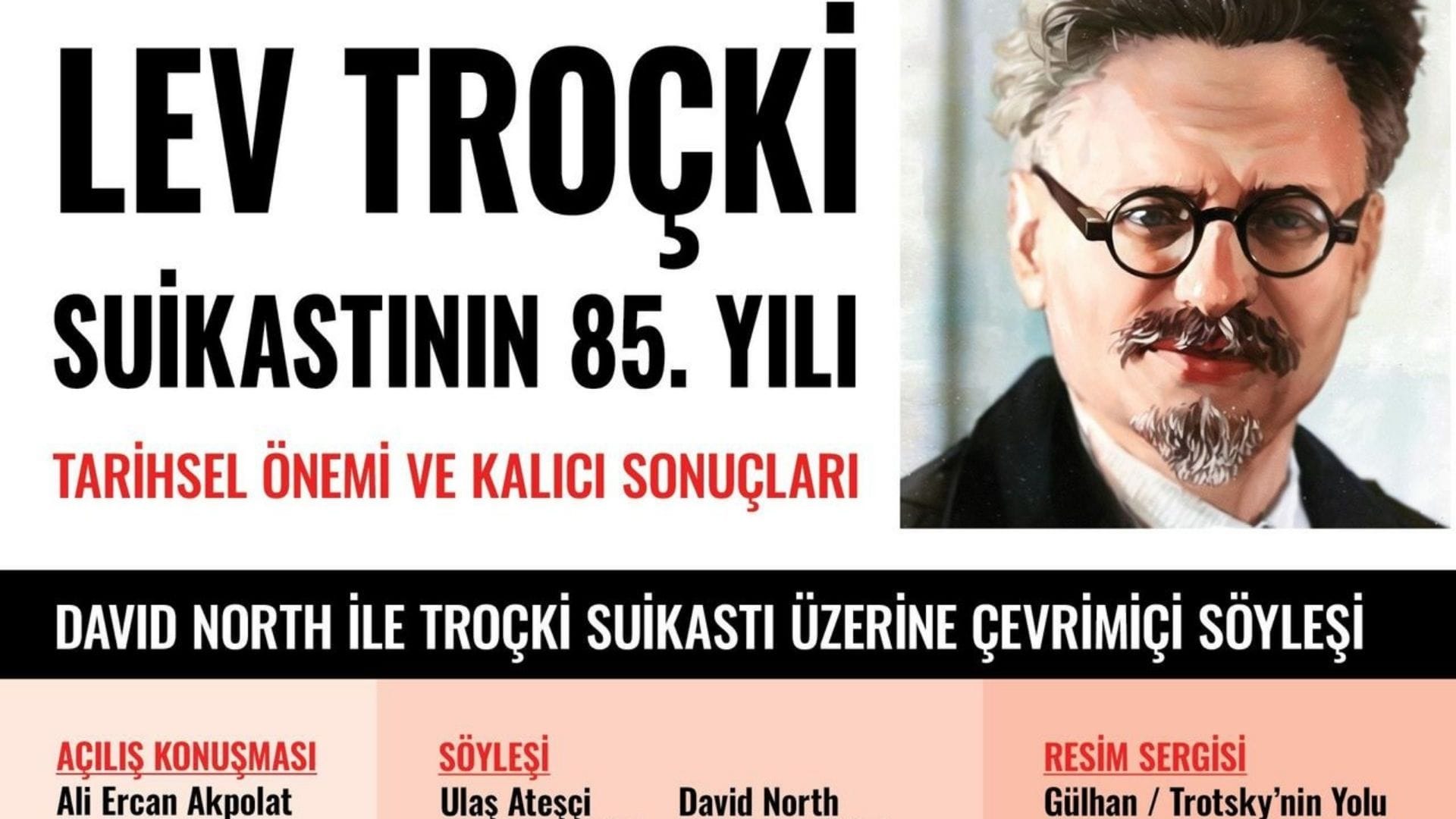 16 Ağustos’ta Büyükada’da David North ile Troçki suikastı üzerine çevrimiçi söyleşi